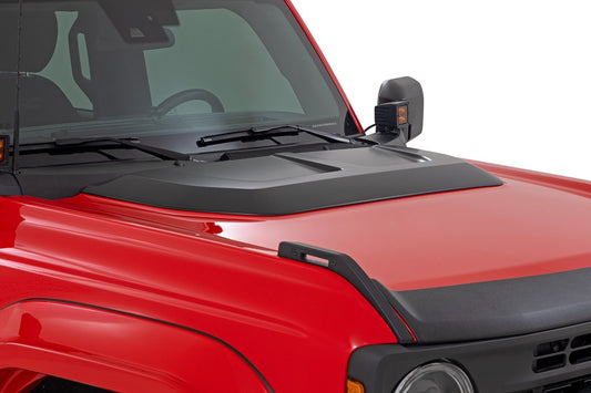 Rough Country Hood Scoop | YZ Oxford White | Ford Bronco 4WD (2021-2025)