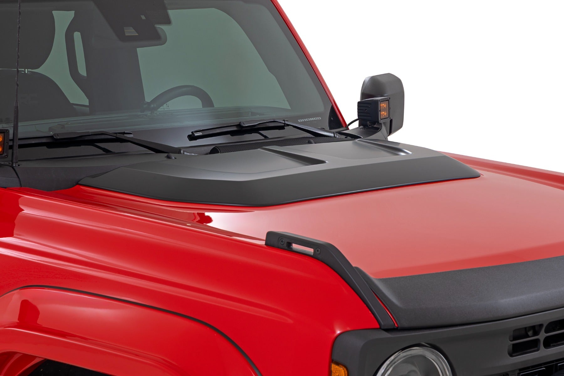Rough Country Hood Scoop | E7 Velocity Blue | Ford Bronco 4WD (2021-2025)