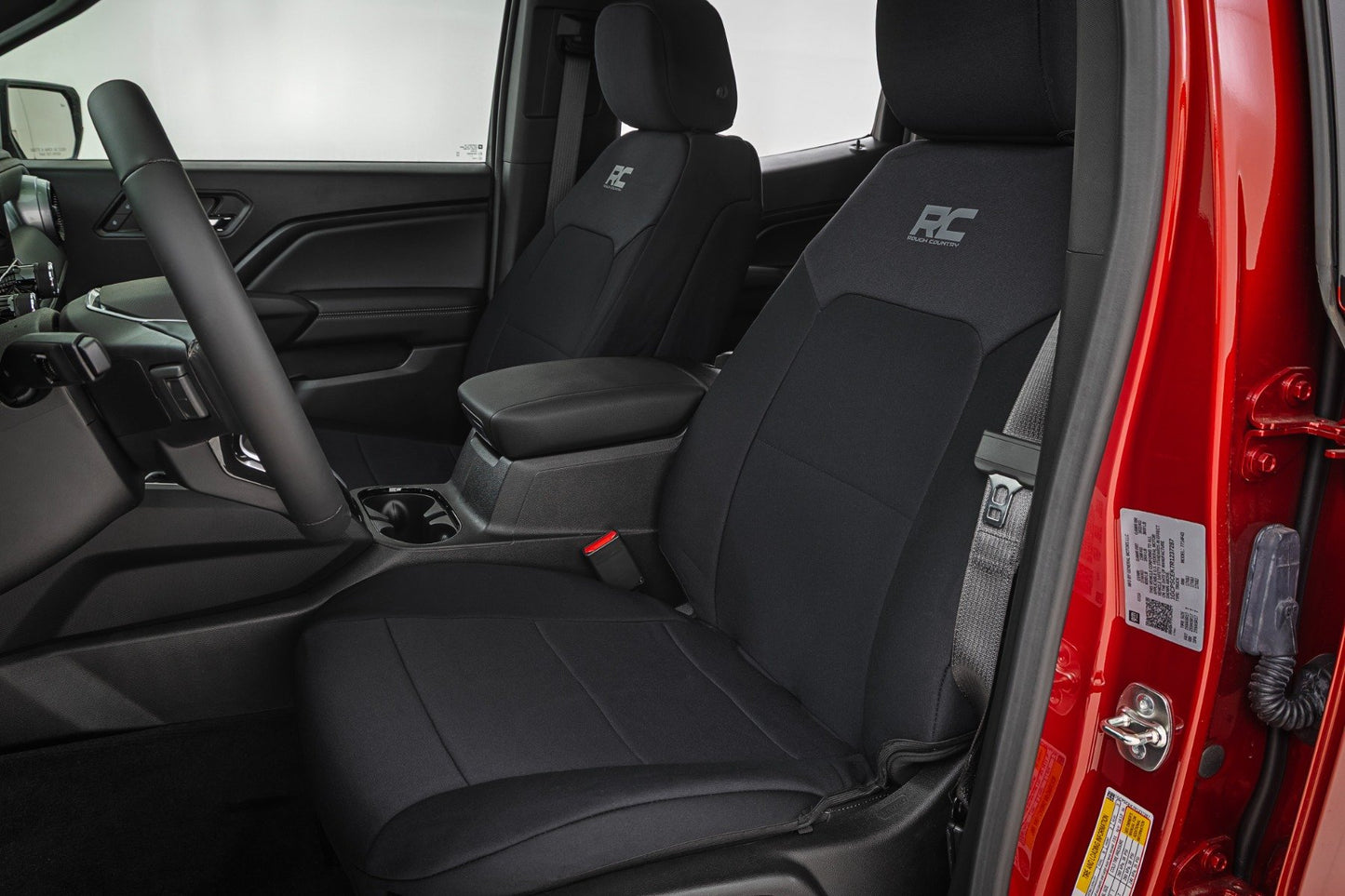 Rough Country Seat Covers | Front Bucket  | Rear Bench | Chevy/GMC Canyon/Colorado (23-26)