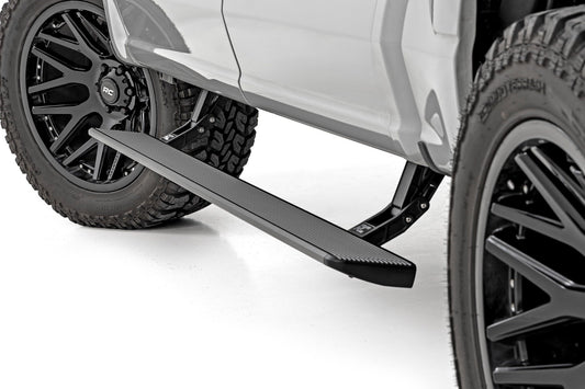 Rough Country Power Running Boards | HT-Series | Crew Cab | Ford F-150/Lightning/250/350/Raptor (15-26)