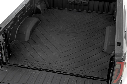 Rough Country Bed Mat | 6'9" Bed | RC Logo | Chevy/GMC  Silverado/Sierra 2500HD/3500HD (20-26)