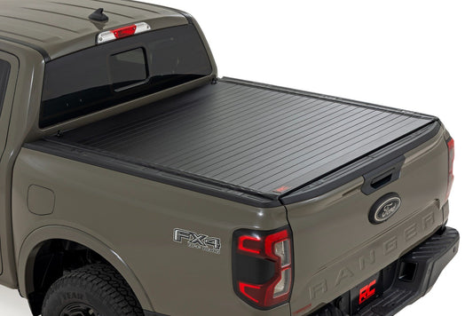 Rough Country Hard Roll Up Bed Cover | 5' Bed | Ford Ranger 2WD/4WD (2024-2025)