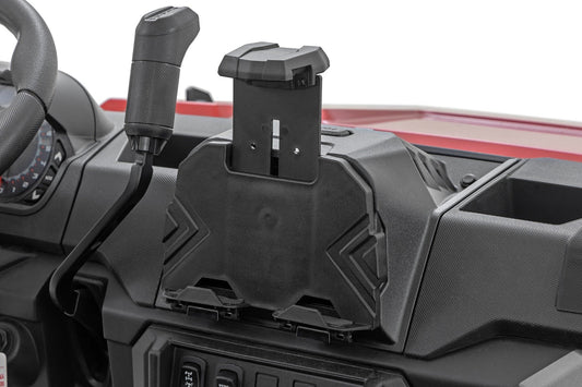 Rough Country Center Console Storage | Tablet Holder | Polaris Ranger 1000
