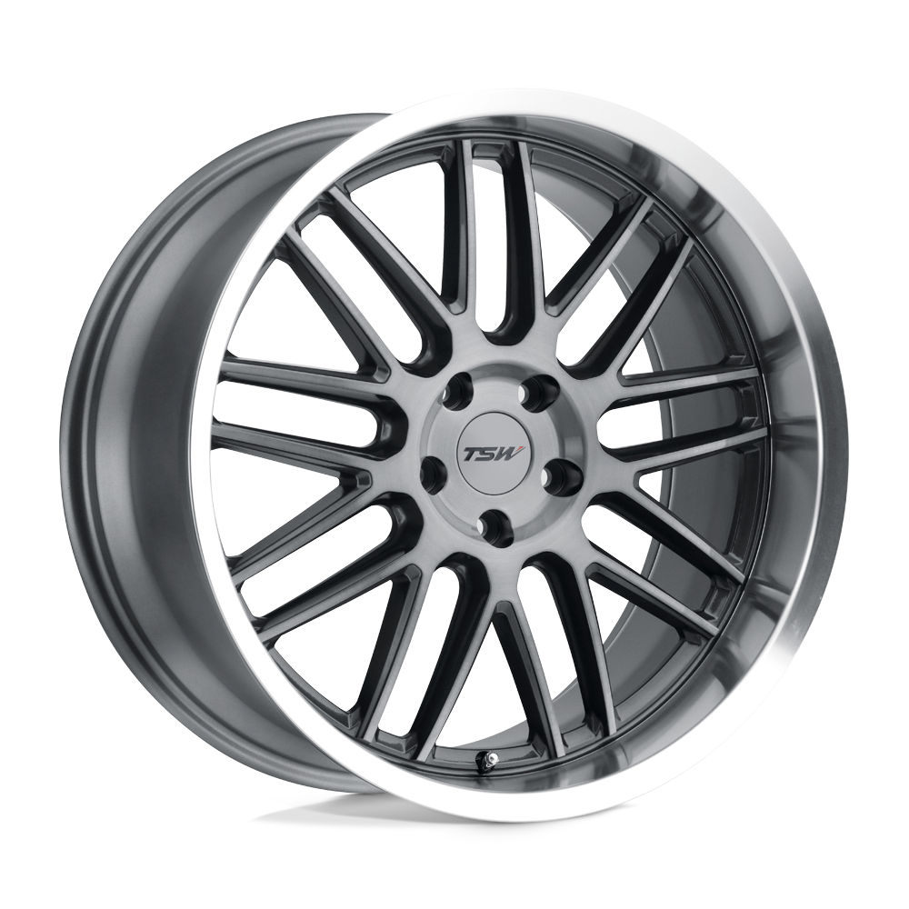 TSW AVALON GUNMETAL W/ BRUSHED GUNMETAL FACE & MACHINED LIP