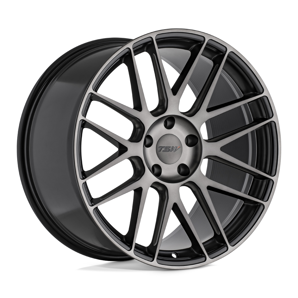 TSW NORD SEMI GLOSS BLACK MILLED-MACHINED DARK TINT FACE