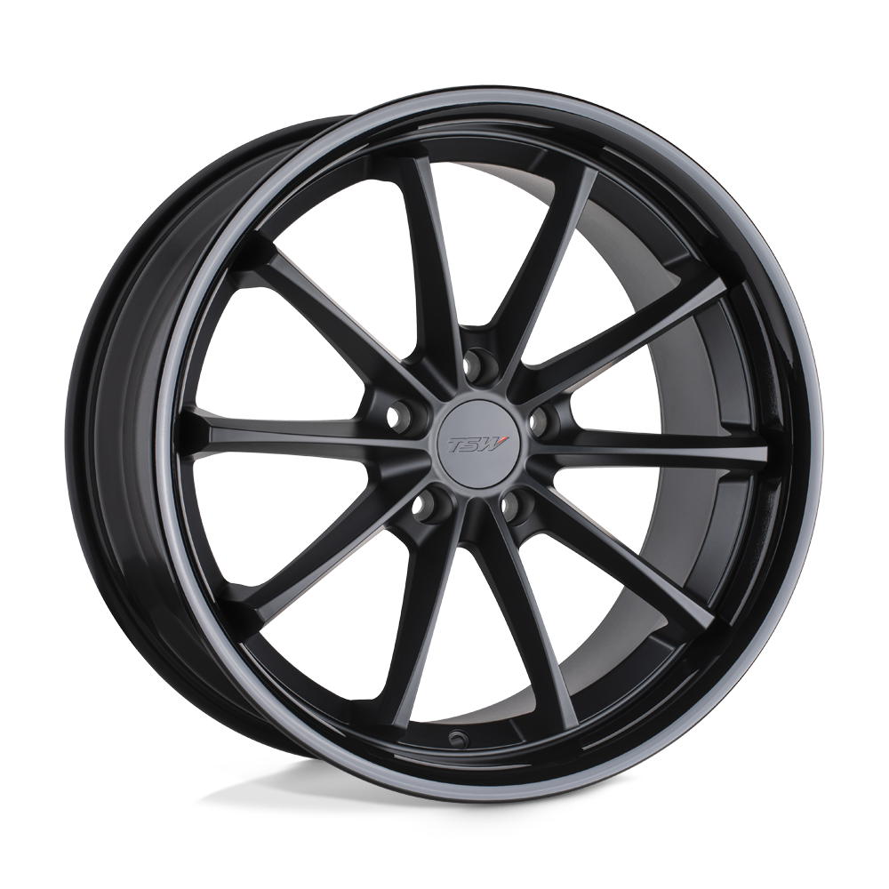 TSW SWEEP MATTE BLACK W/ GLOSS BLACK LIP