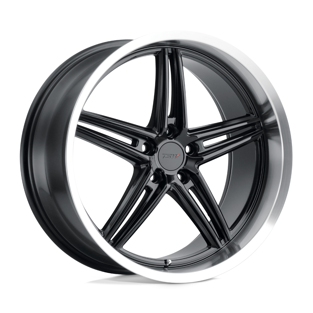 TSW VARIANTE GLOSS BLACK W/ MACHINED LIP