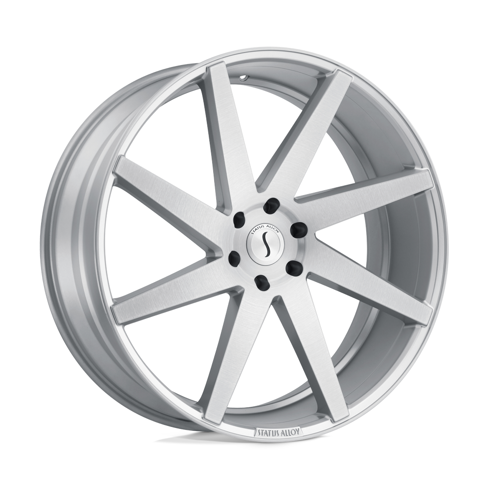 Status BRUTE SILVER W/ BRUSHED MACHINED FACE