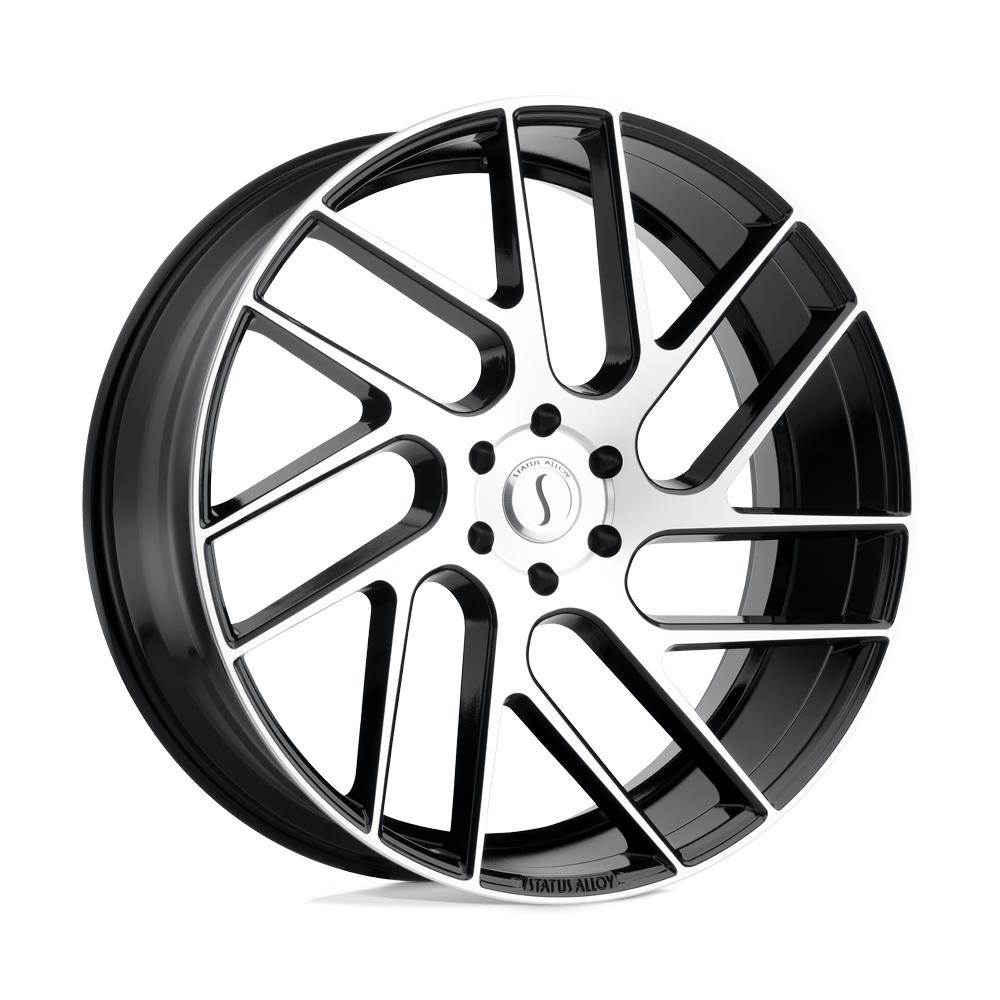 Status JUGGERNAUT GLOSS BLACK W/ MACHINED FACE