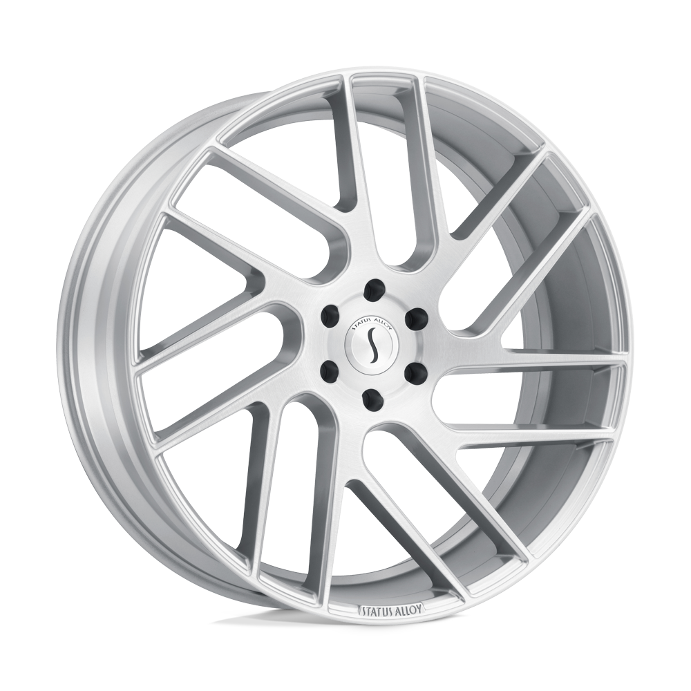 Status JUGGERNAUT SILVER W/ BRUSHED MACHINED FACE