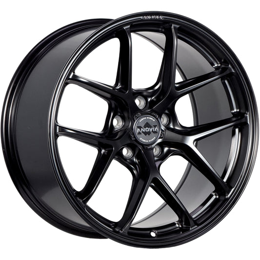 Anovia AN-12 Custom Wheel Satin Black