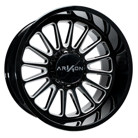 Arkon Offroad Aramis Custom Wheel Gloss Black w/ Milled Edges