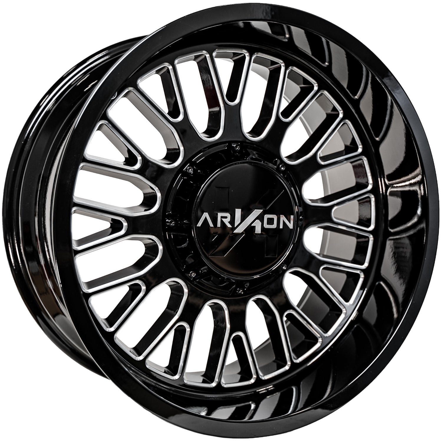 Arkon Offroad Athos Custom Wheel Gloss Black w/ Milled Edges