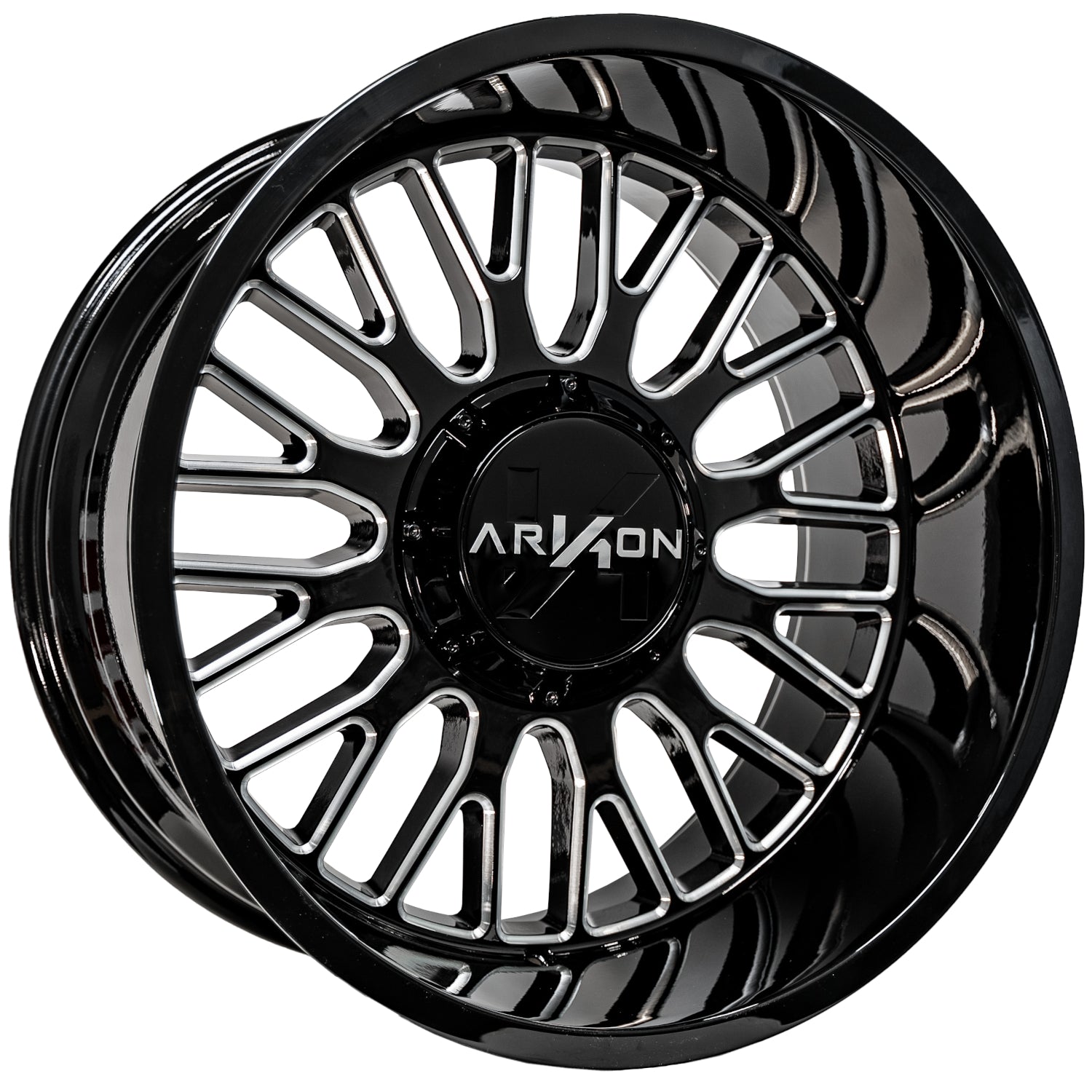 Arkon Offroad Athos Custom Wheel Gloss Black w/ Milled Edges