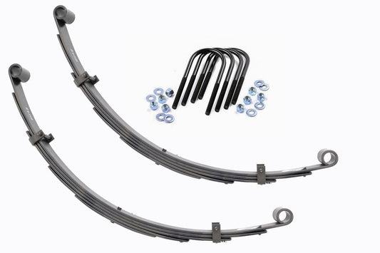 Rough Country Rear Leaf Springs | 4" Lift | Pair | Toyota Land Cruiser FJ40 4WD (1964-1980)