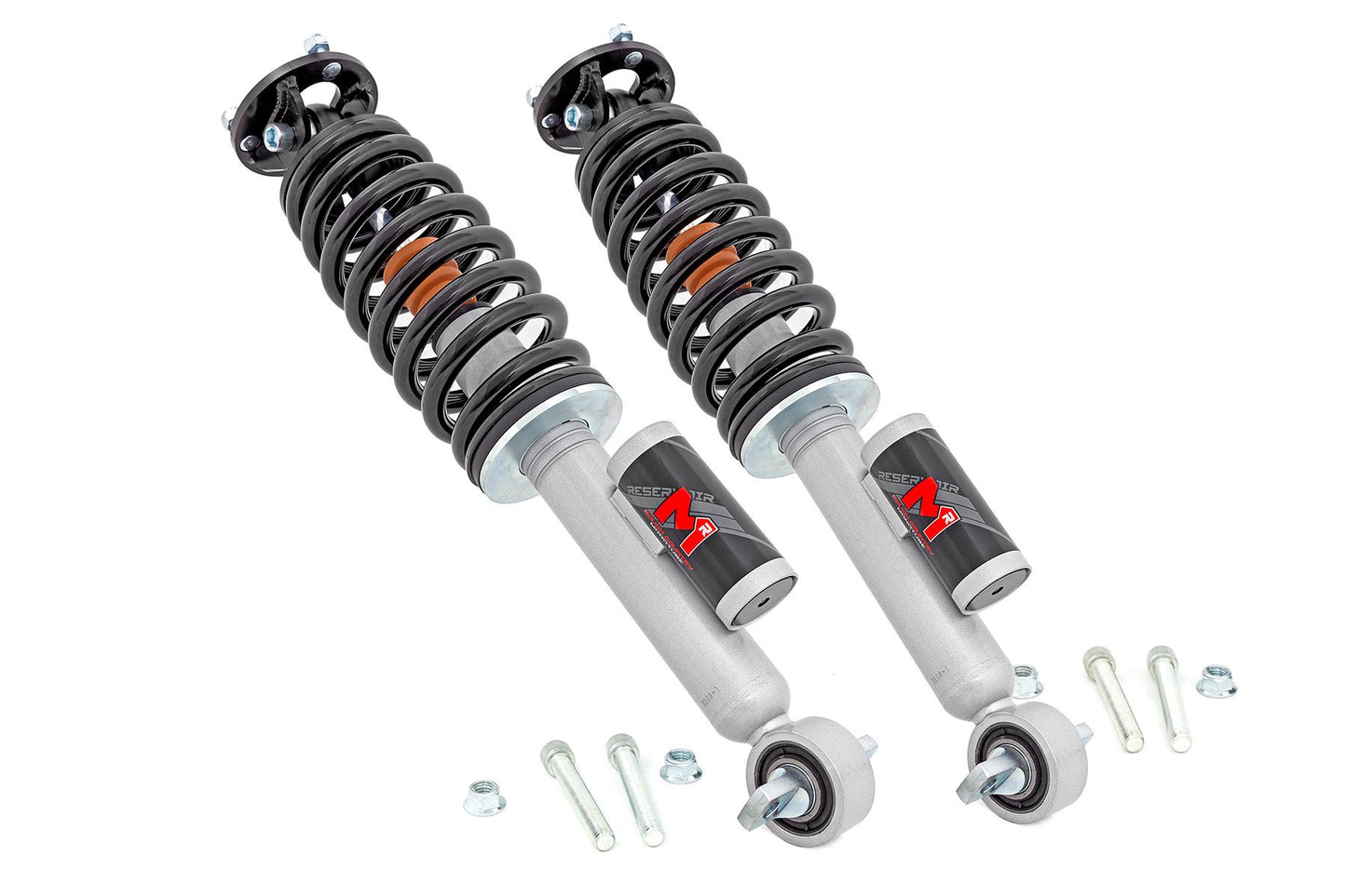 Rough Country M1R Reservoir Loaded Struts | Adjustable Height | Front | 3.5 Inch | Ford Bronco (21-25)