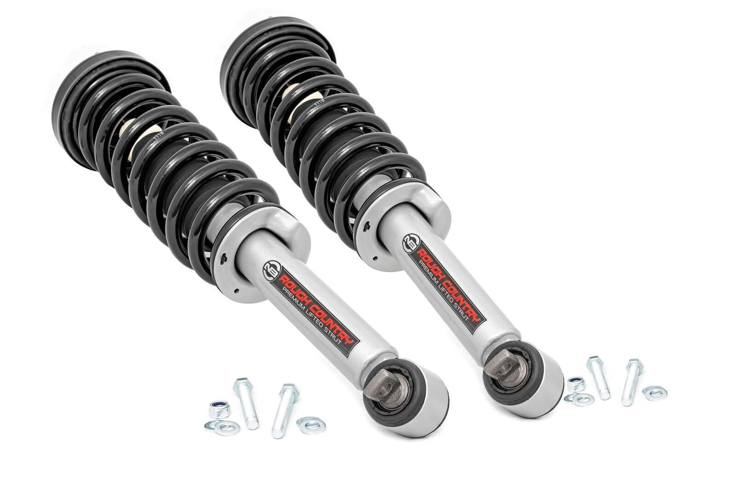 Rough Country Loaded Strut Pair | 3 Inch | Ford F-150 4WD (2014-2025)