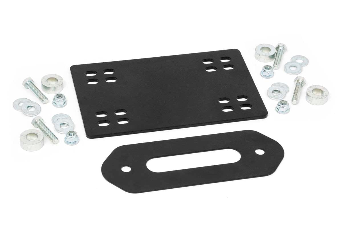 Rough Country Winch Plate | Can-Am Defender HD 8/HD 9/HD 10