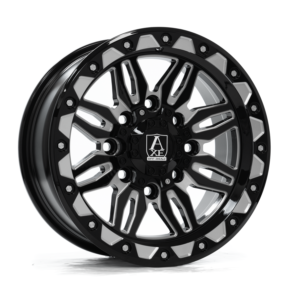 Axe CERUS UTV Custom Wheel Gloss Black Milled