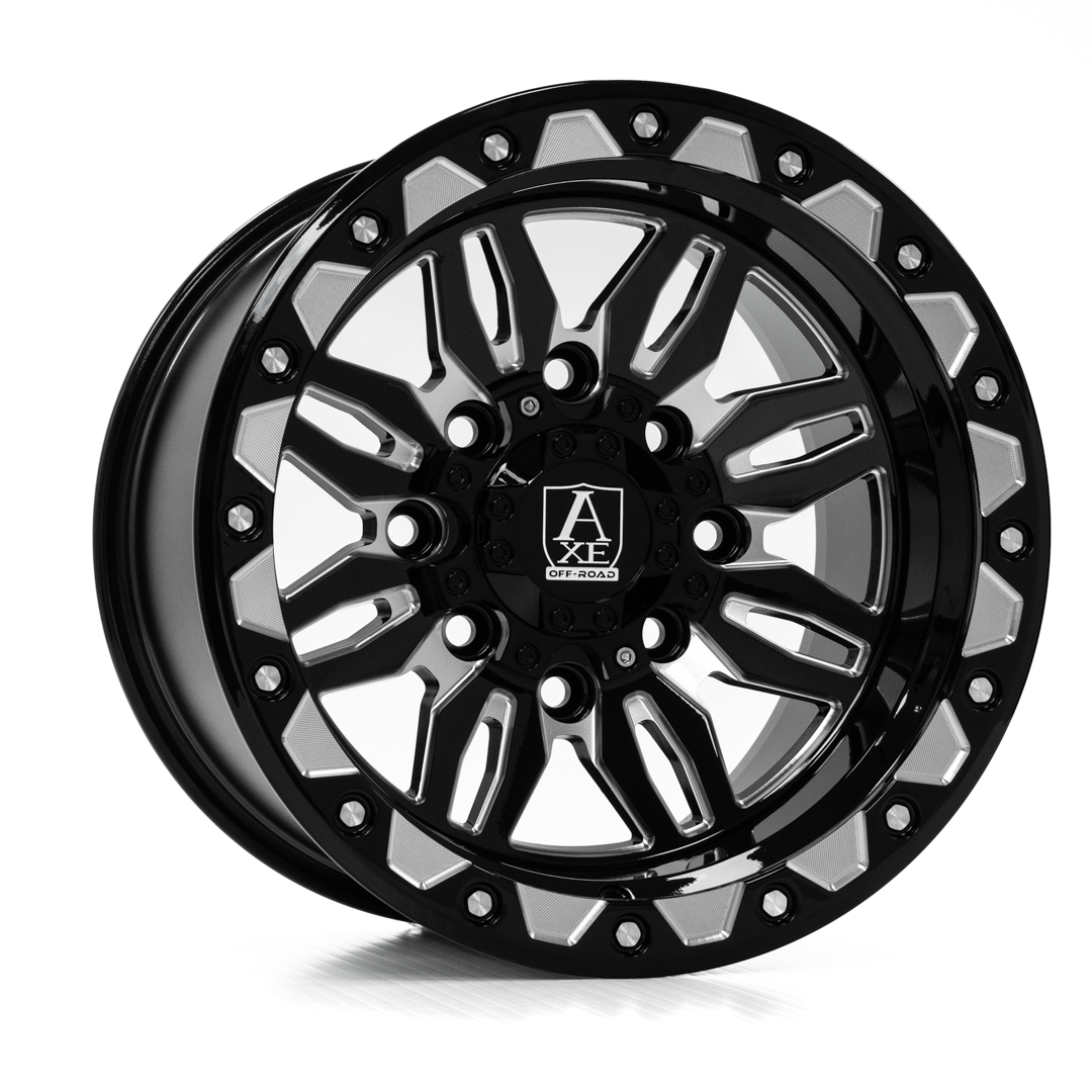 Axe CERUS UTV Custom Wheel Gloss Black Milled