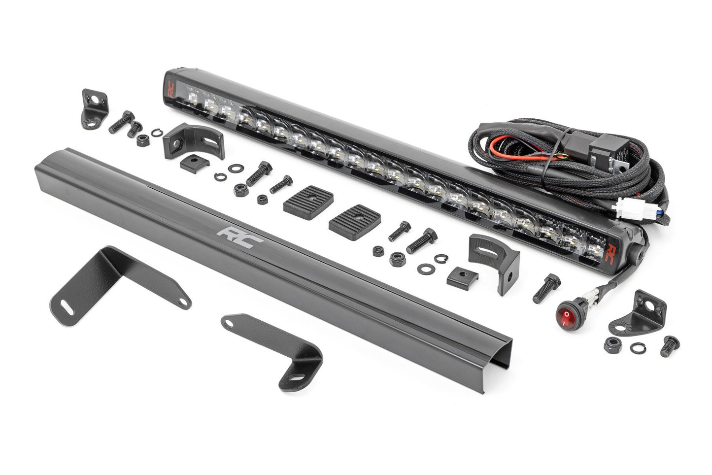 Rough Country LED Light | Under Bed Mount | 20" Spectrum Single Row | CFMOTO UFORCE 1000