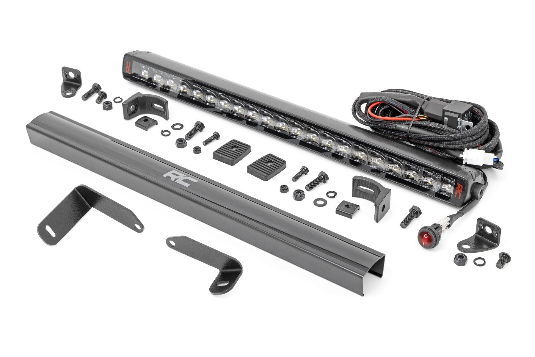 Rough Country LED Light | Under Bed Mount | 20" Spectrum Single Row | CFMOTO UFORCE 1000