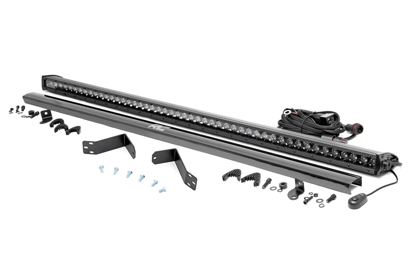 Rough Country LED Light Kit | Rear Mount | 50" Black Single Row | CFMOTO UFORCE 1000