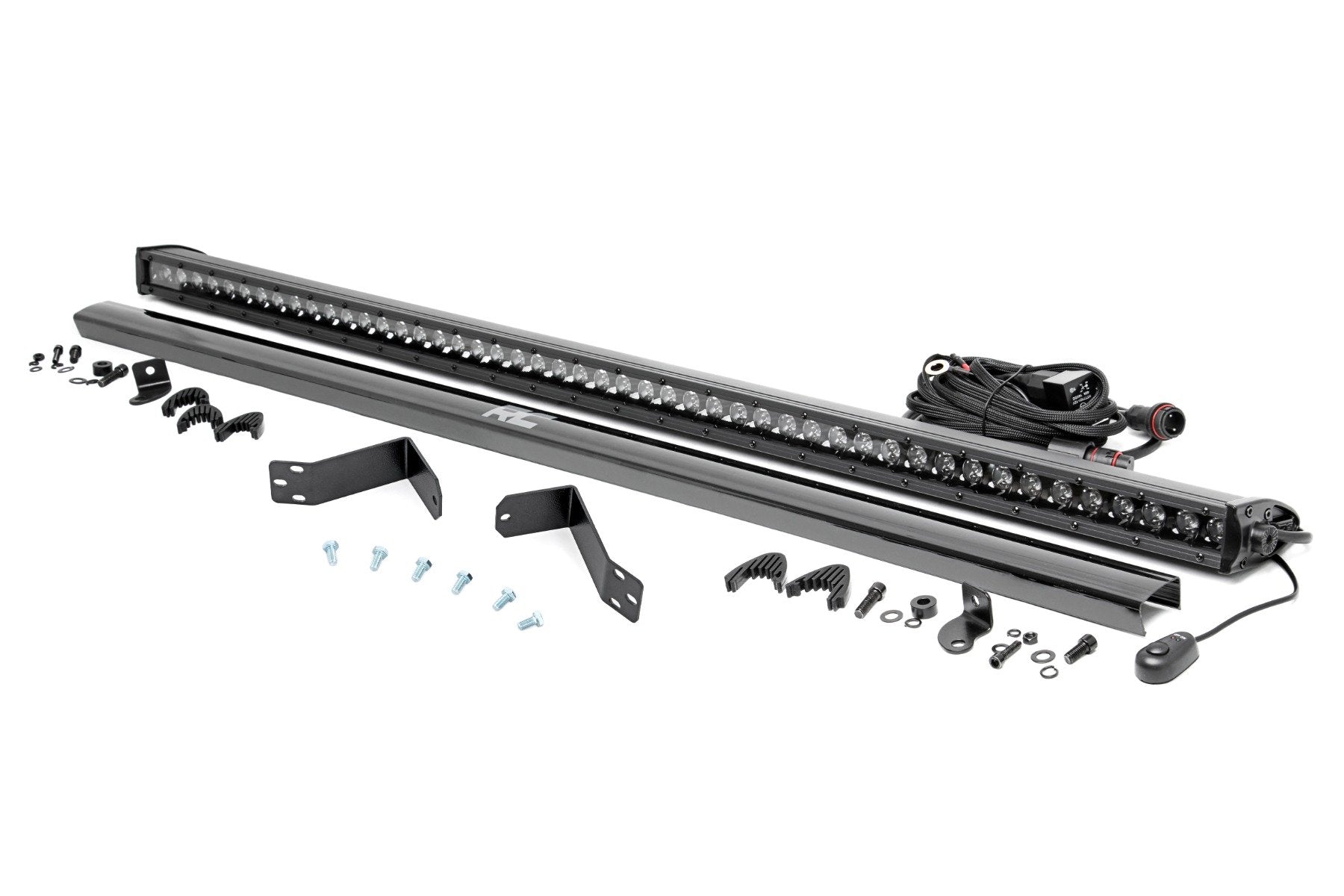 Rough Country LED Light Kit | Rear Mount | 50" Black Single Row | CFMOTO UFORCE 1000