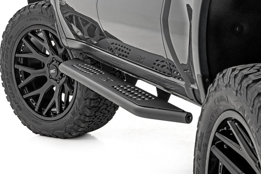 Rough Country OV2 Running Boards | Side Step Bars | Crew Cab | Chevy/GMC 1500/2500HD (19-26)
