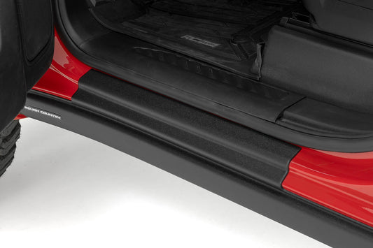 Rough Country Trail Cladding | Rocker Sill Plates | Chevy Silverado 1500 2WD/4WD (19-26)