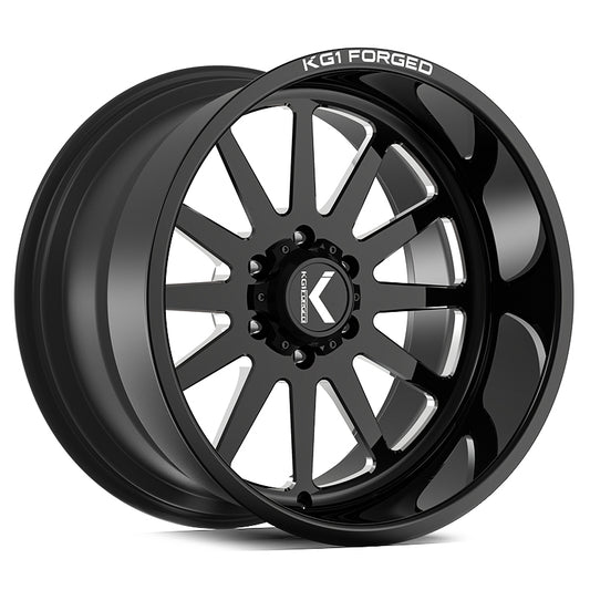 KG1 CLOCKWORK CUSTOM WHEEL BLACK/PREMIUM MILLED