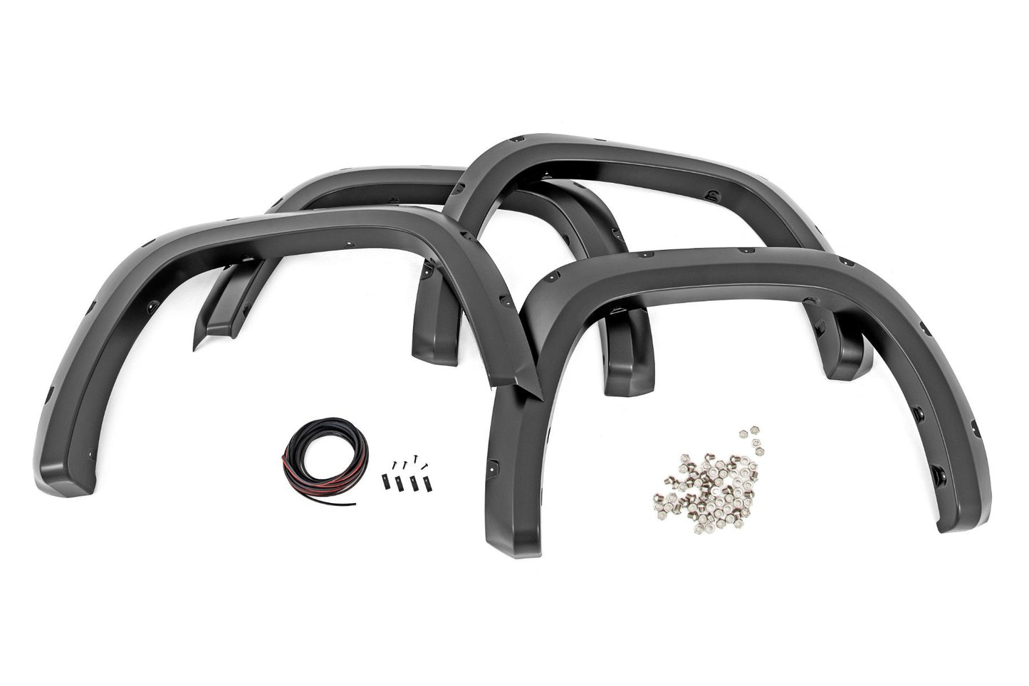 Rough Country Pocket Fender Flares | 218 Midnight Black Metallic | Toyota Tundra (22-26)