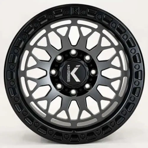 KG1 DIAMONDHEAD CUSTOM WHEEL MATTE ANTHRACITE BLACK RING
