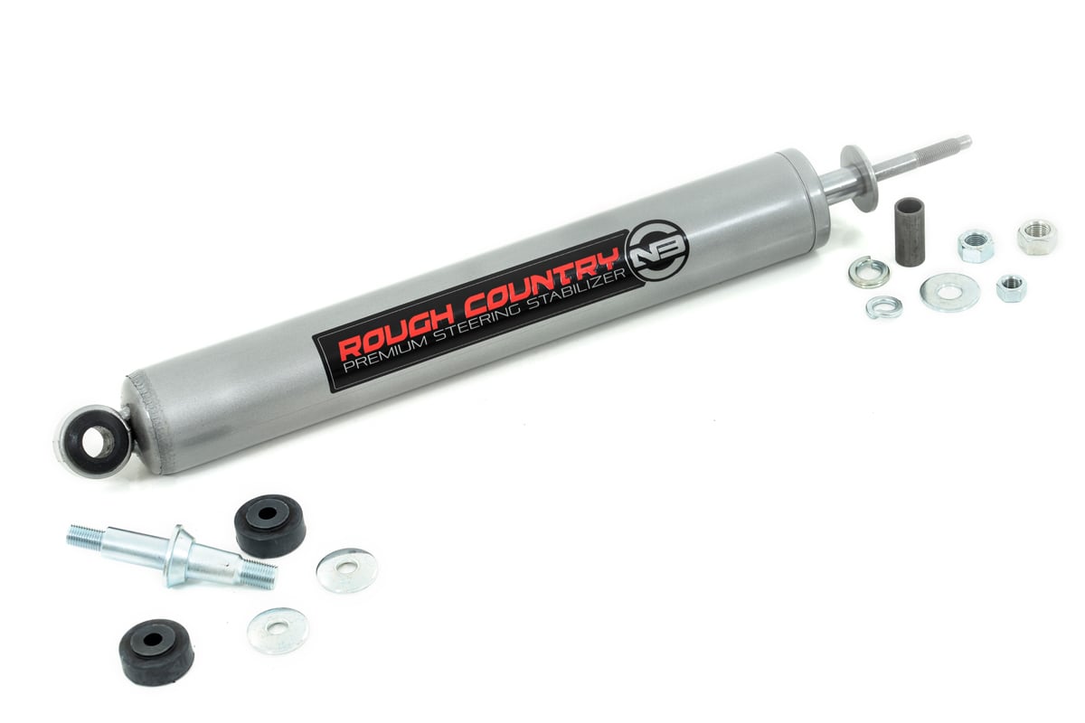 Rough Country N3 Steering Stabilizer | Ford F-250/F-350 Super Duty 4WD (2005-2007)