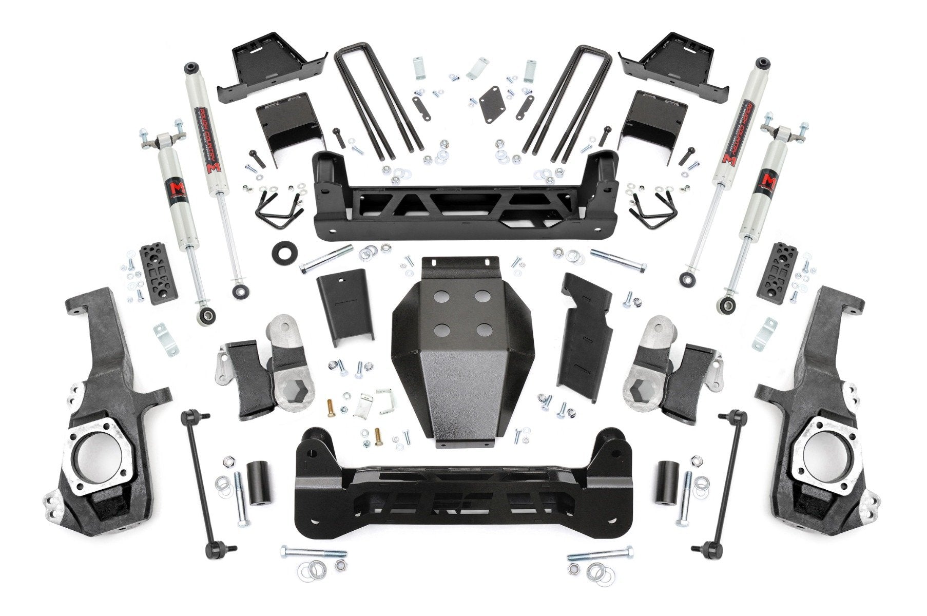Rough Country 7 Inch Lift Kit | NTD | M1 | Chevy/GMC 2500HD/3500HD (20-26)