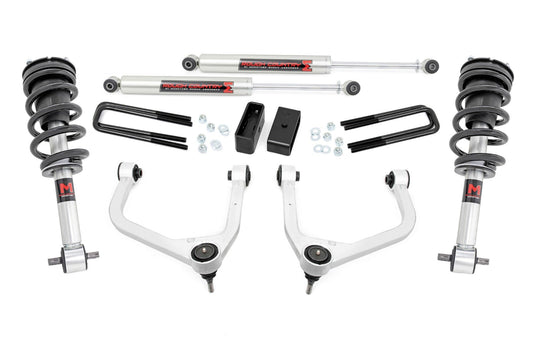 Rough Country 3.5 Inch Lift Kit | M1 Struts/M1 | GMC Sierra 1500 2WD/4WD (2019-2025)