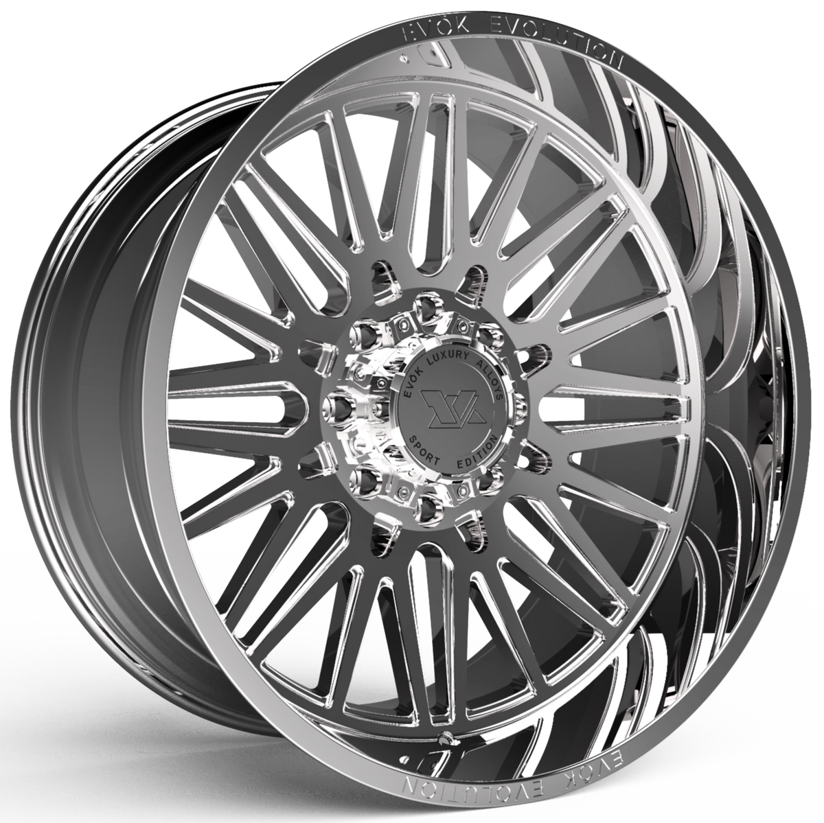 Evok EV502 Custom Wheel Chrome