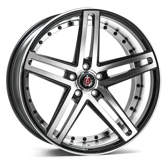 Axe EX20 Custom Wheel Black and Polished Face