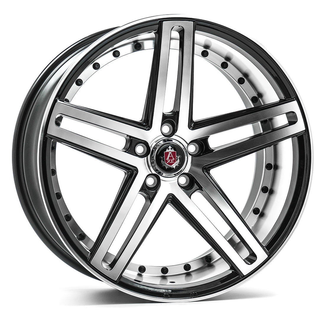 Axe EX20 Custom Wheel Black and Polished Face