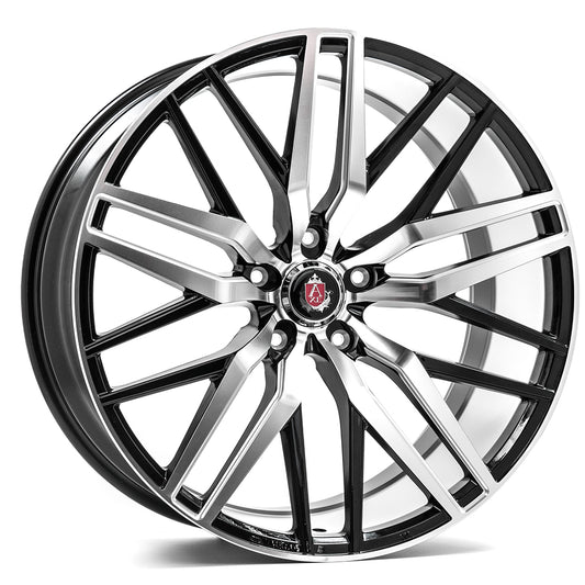 Axe EX30 Custom Wheel Black and Polished Face