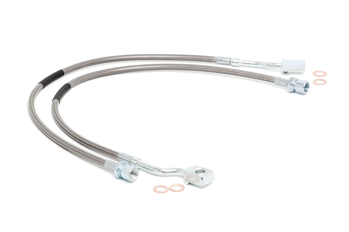 Rough Country Brakes Lines | Front | Chevy/GMC 1500/1500 SUV/2500HD/3500HD (07-19 & Classic)