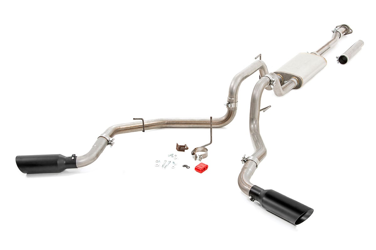 Rough Country Performance Cat-Back Exhaust | No Std Cab | Ford F-150 2WD/4WD (2015-2020)