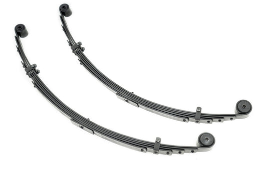Rough Country Rear Leaf Springs | 4" Lift | Pair | Jeep Cherokee XJ 2WD/4WD (1984-2001)
