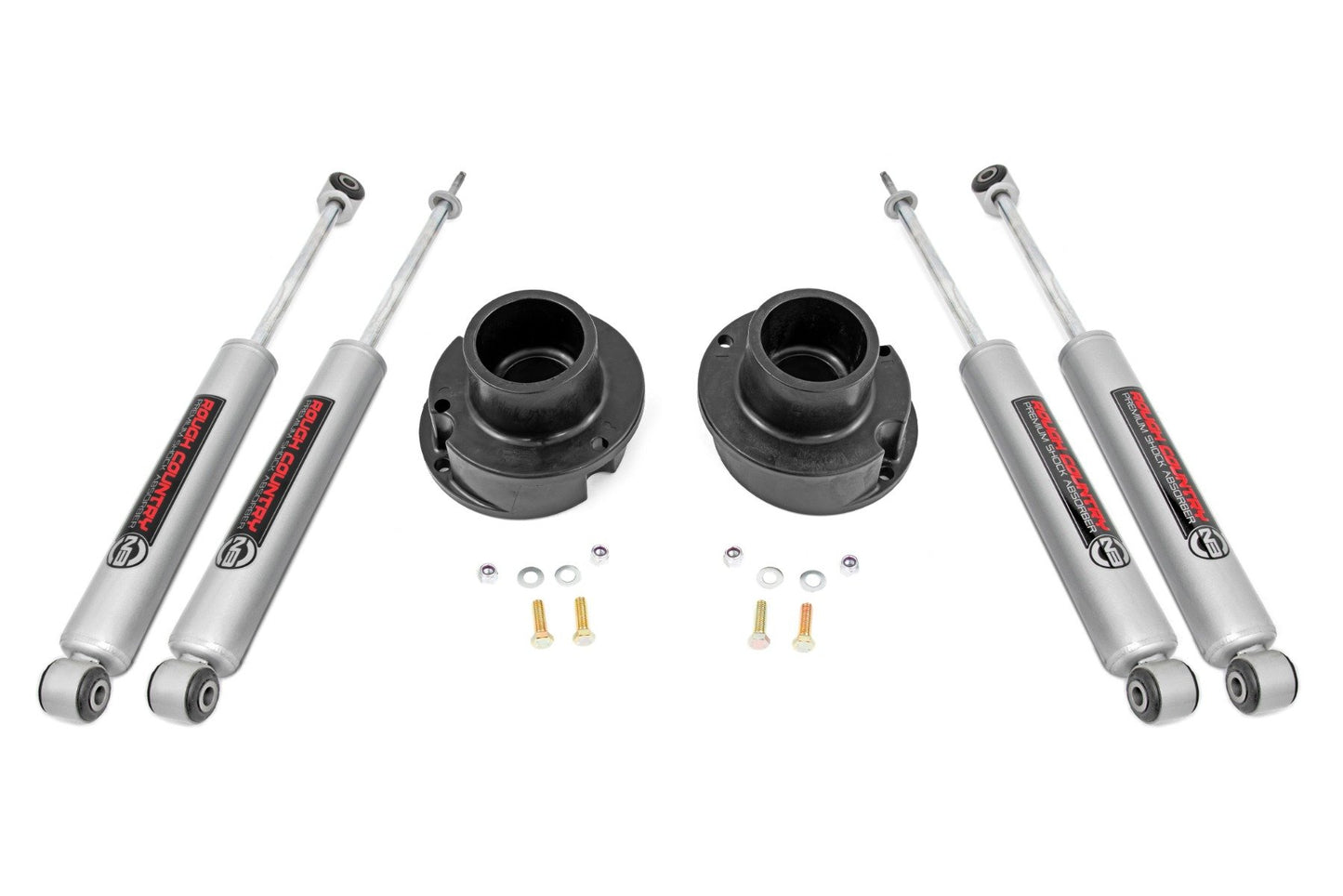 Rough Country 2.5 Inch Leveling Kit | RR Leaf | N3 | Ram 2500 (14-26)/3500 (13-26)