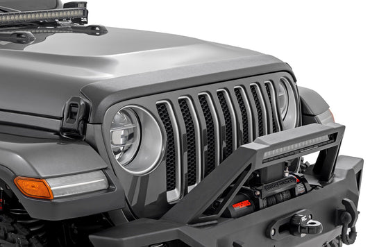 Rough Country Trail Cladding | Hood Protector | Jeep Wrangler JL/Wrangler Unlimited (18-26)