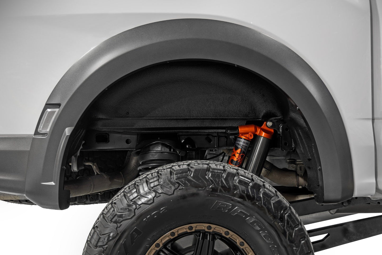 Rough Country Rear Wheel Well Liners | Ford F-150 Raptor 4WD (2021-2025)