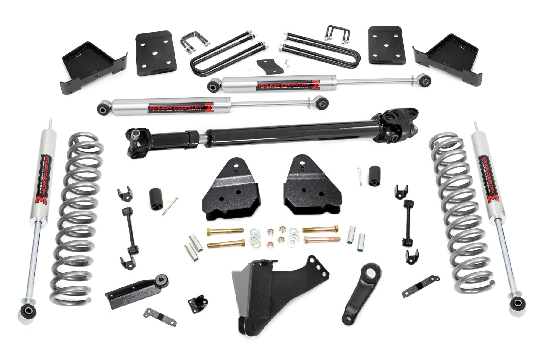 Rough Country 4.5 Inch Lift Kit | FR D/S | M1 | Ford F-250/F-350 Super Duty 4WD (2017-2022)
