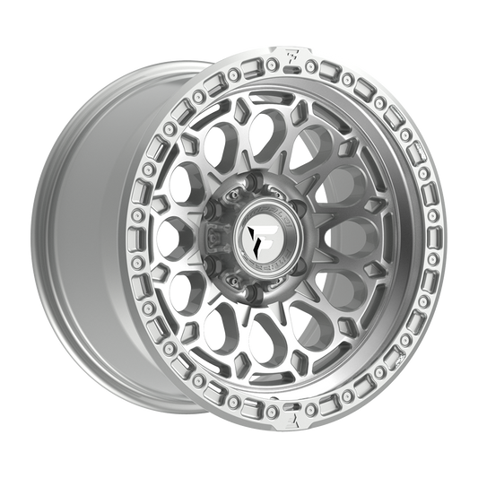 Fittipaldi FT101 Custom Wheel Gloss Silver with Machined Face and Undercut