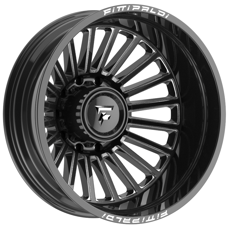 Fittipaldi FD651 Custom Wheel Gloss Black Milled
