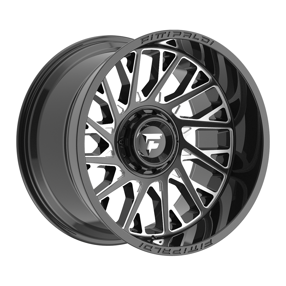 Fittipaldi FA08 Custom Wheel Gloss Black Milled